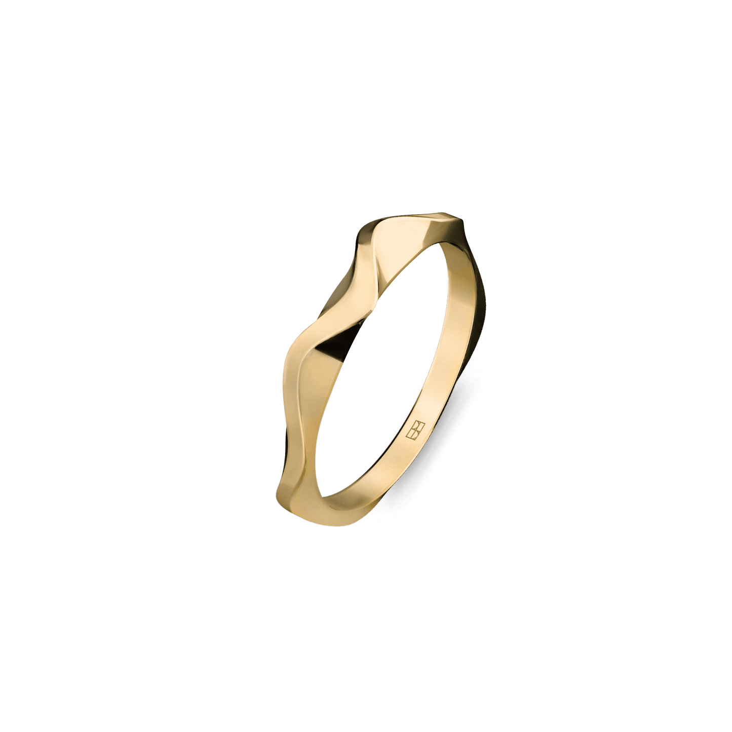 Pierścionek złoty On the edge N°5 - BELLER: Official Online Store & Luxury Jewelry Atelier