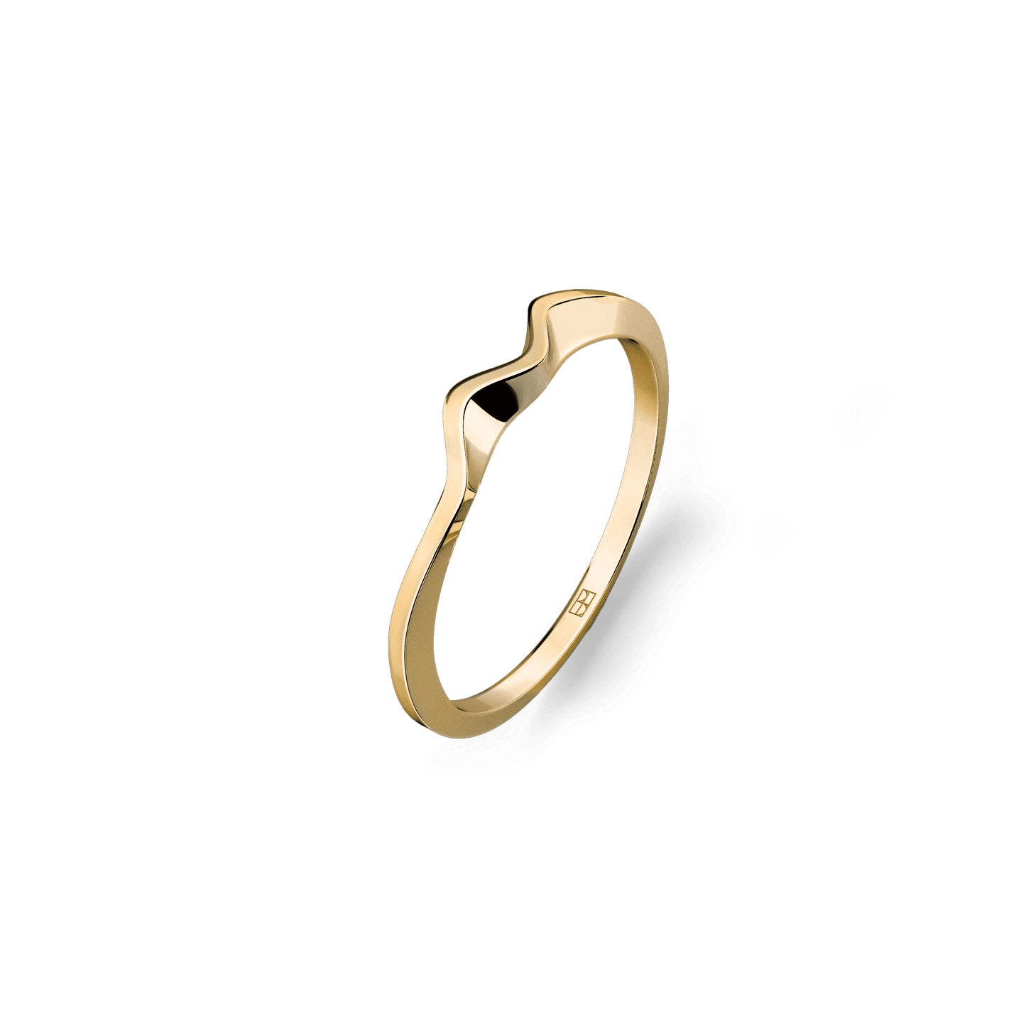 Pierścionek złoty On the edge N°8 - BELLER: Official Online Store & Luxury Jewelry Atelier