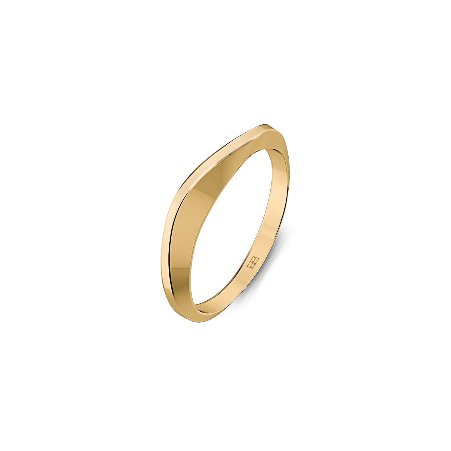 Pierścionek złoty On the edge N°1 - BELLER: Official Online Store & Luxury Jewelry Atelier