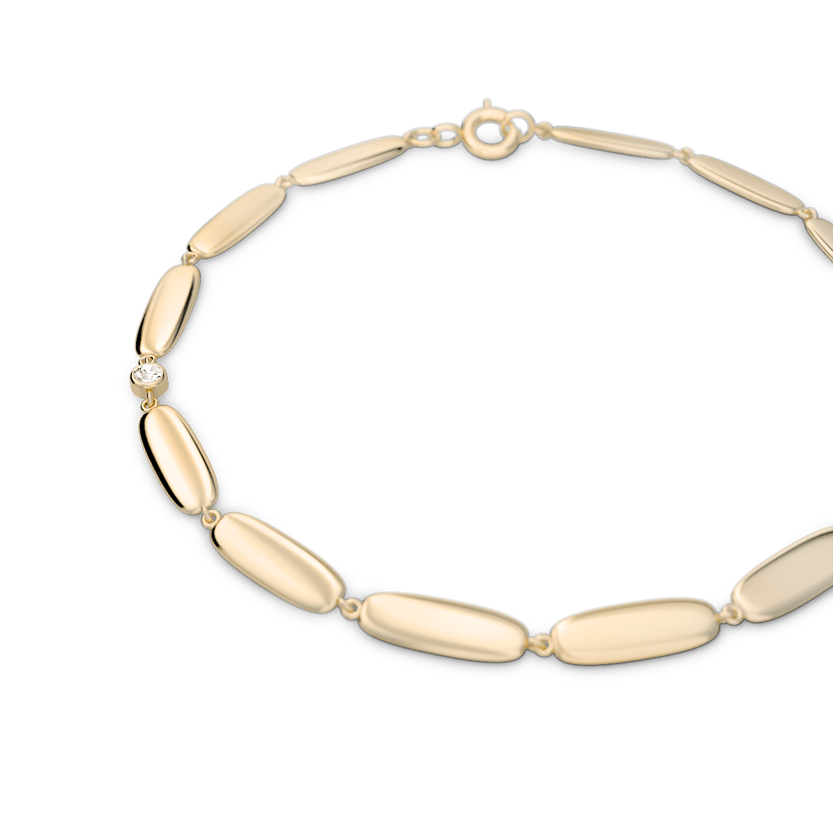 Bransoletka złota Cube N°3 - BELLER: Official Online Store & Luxury Jewelry Atelier