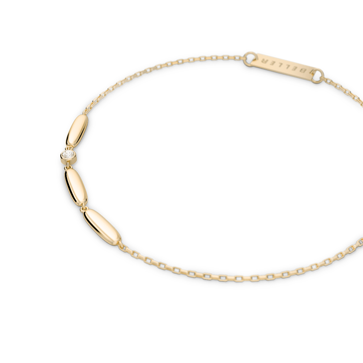 Bransoletka złota Cube N°2 - BELLER: Official Online Store & Luxury Jewelry Atelier
