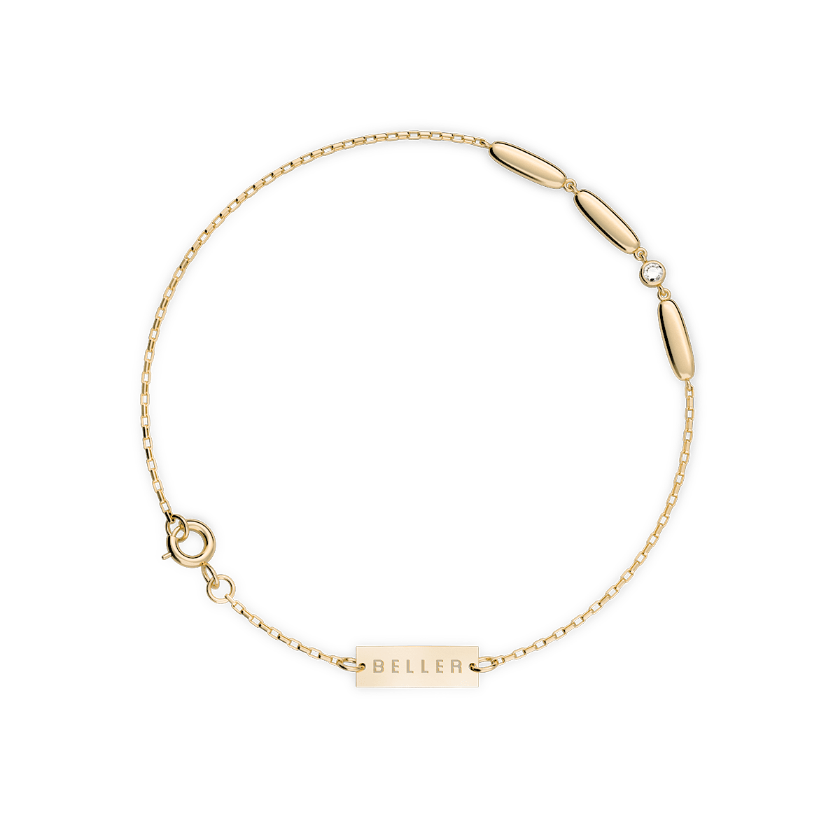 Bransoletka złota Cube N°2 - BELLER: Official Online Store & Luxury Jewelry Atelier