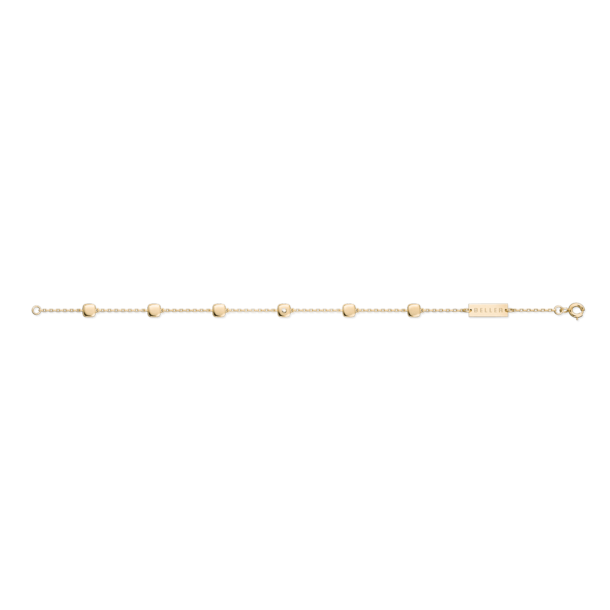 Bransoletka złota Cube N°6 - BELLER: Official Online Store & Luxury Jewelry Atelier