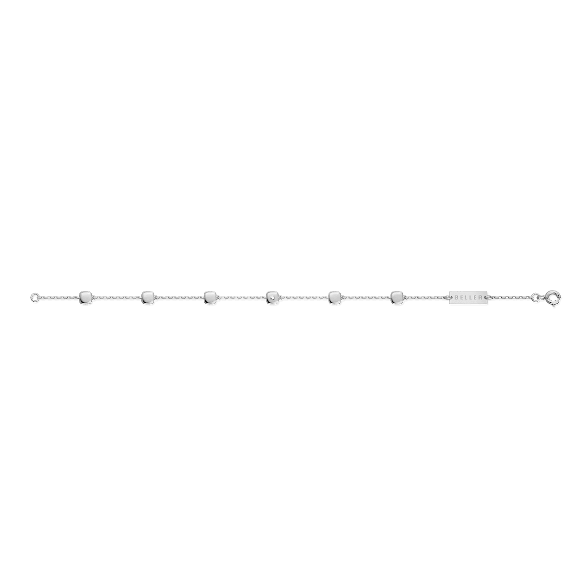Bransoletka srebrna Cube N°6 - BELLER: Official Online Store & Luxury Jewelry Atelier