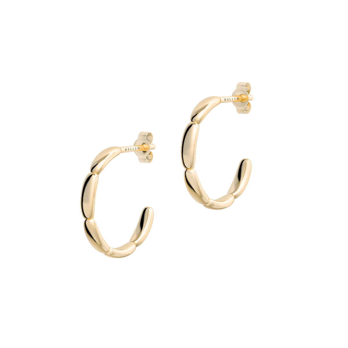 Kolczyki złote Cube N°11 - BELLER: Official Online Store & Luxury Jewelry Atelier