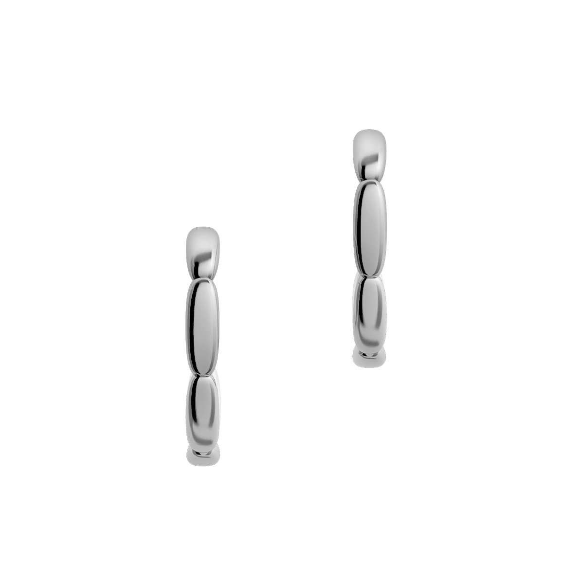 Kolczyki srebrne Cube N°11 - BELLER: Official Online Store & Luxury Jewelry Atelier