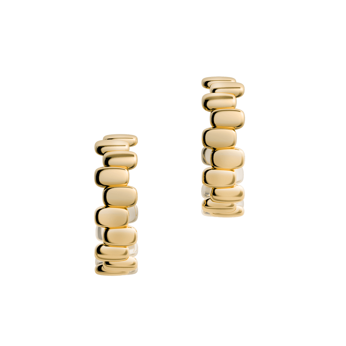 Kolczyki złote Cube N°12 - BELLER: Official Online Store & Luxury Jewelry Atelier