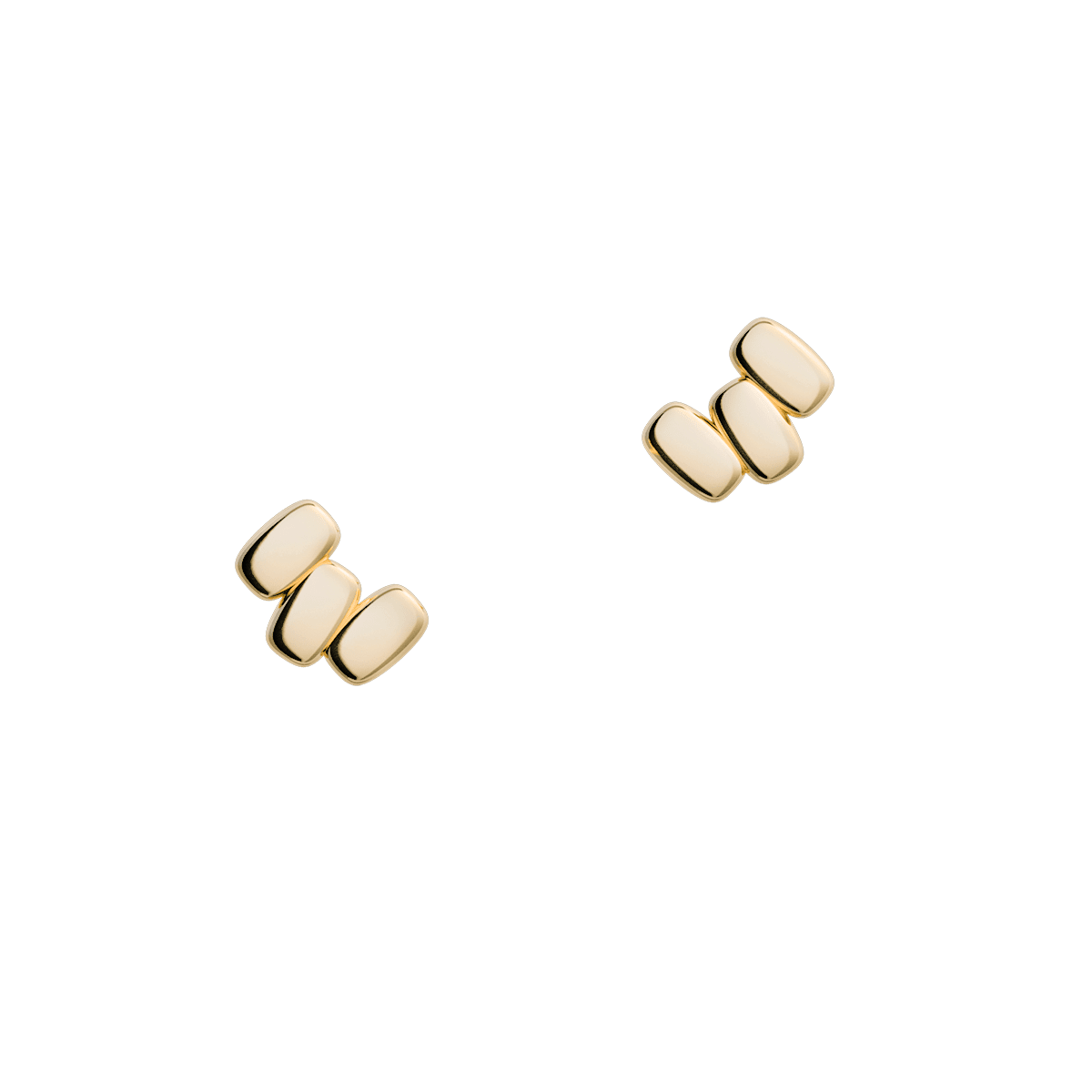 Kolczyki złote Cube N°3 - BELLER: Official Online Store & Luxury Jewelry Atelier