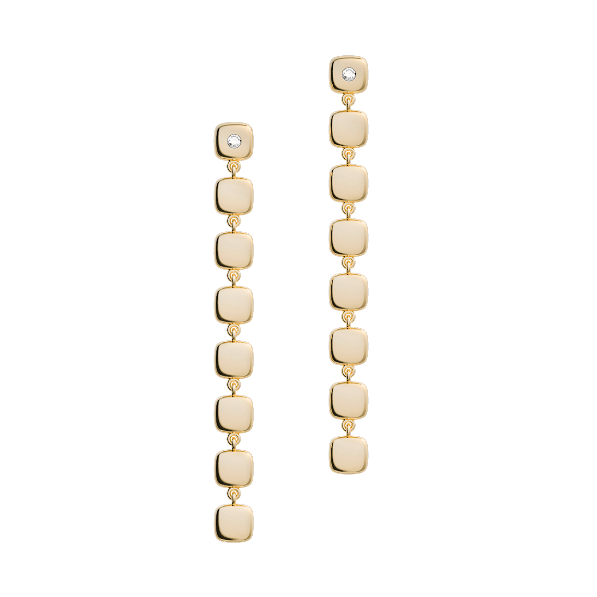 Kolczyki złote Cube N°10 - BELLER: Official Online Store & Luxury Jewelry Atelier