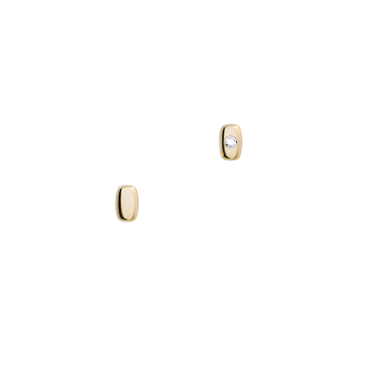 Kolczyki złote Cube N°5 - BELLER: Official Online Store & Luxury Jewelry Atelier