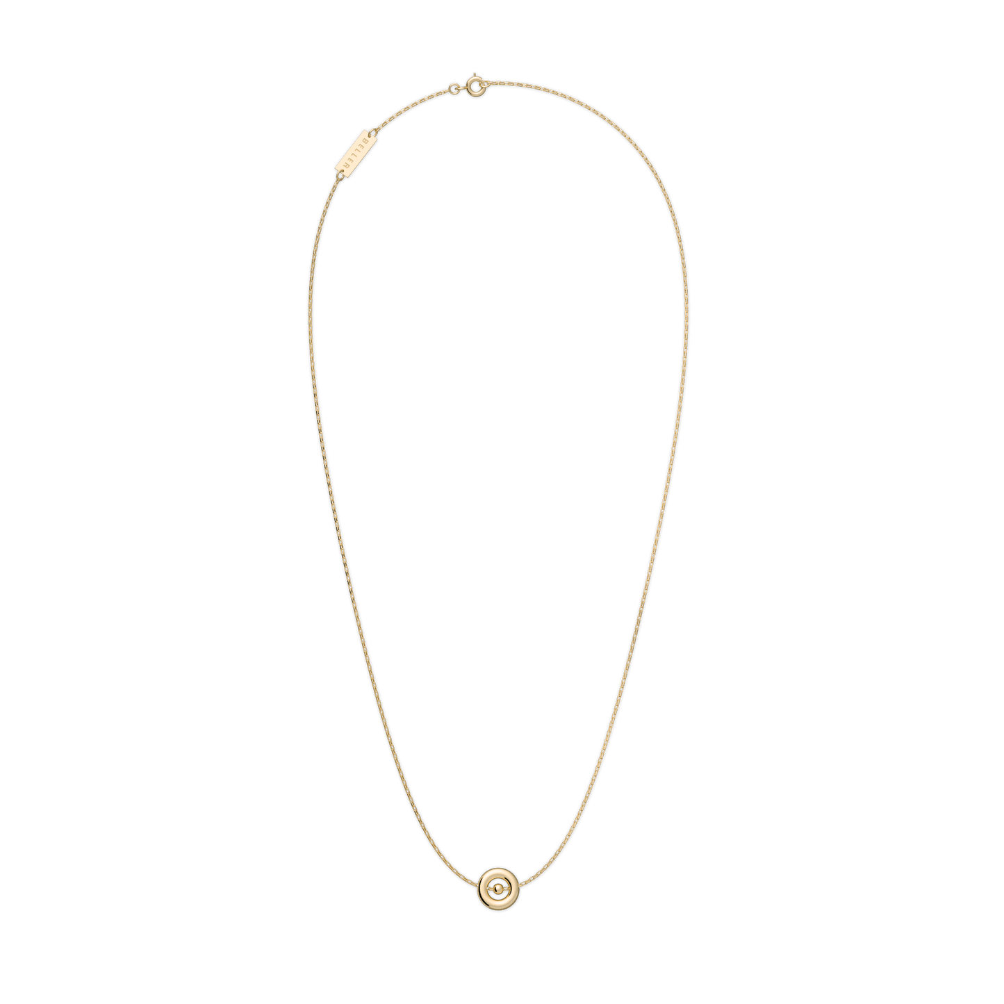 Naszyjnik złoty Cube N°1 - BELLER: Official Online Store & Luxury Jewelry Atelier
