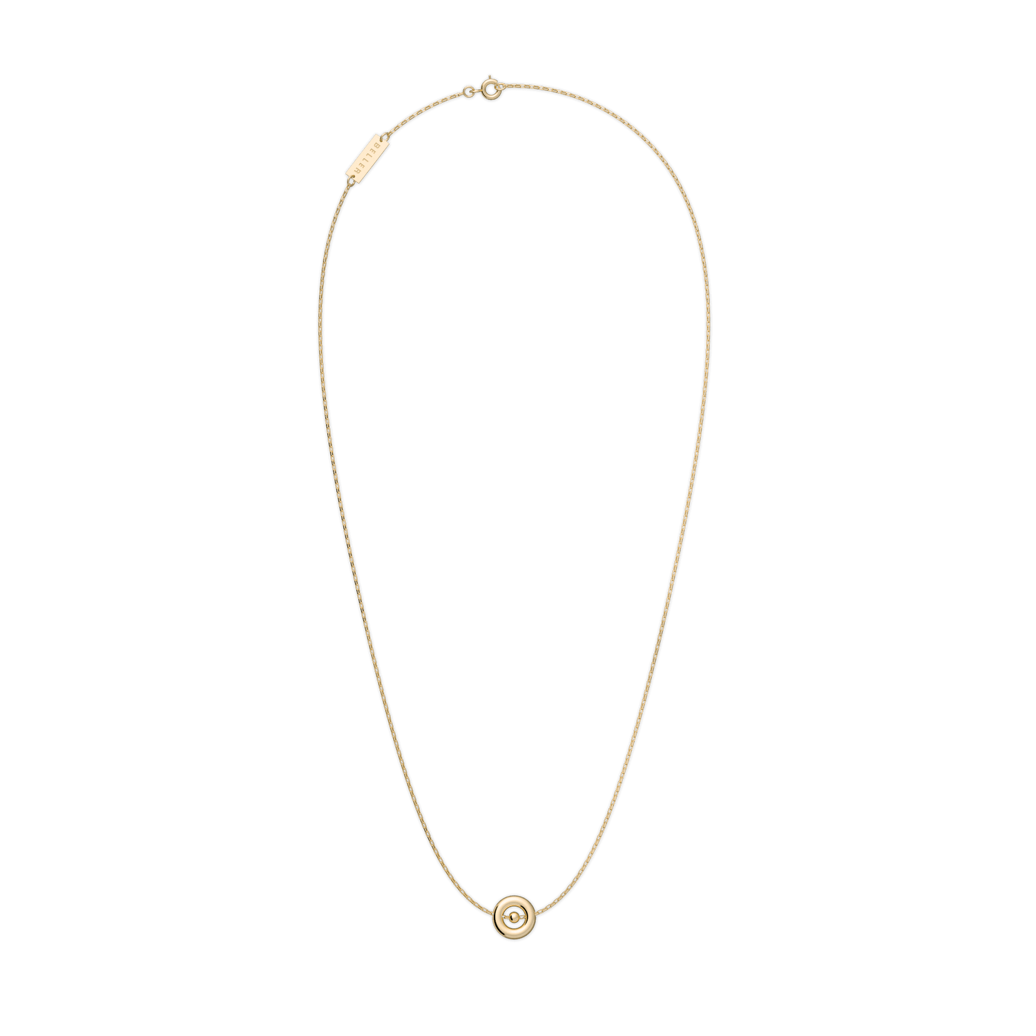 Naszyjnik złoty Cube N°1 - BELLER: Official Online Store & Luxury Jewelry Atelier