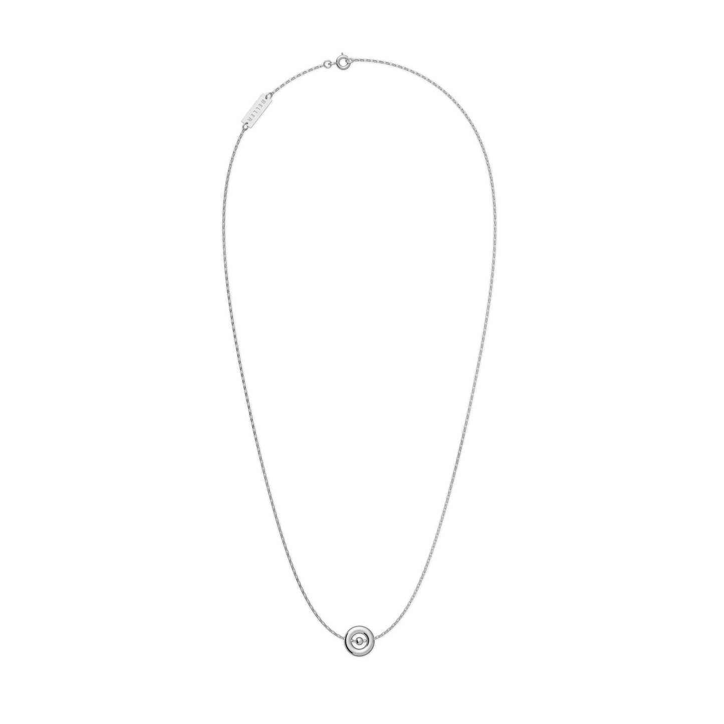 Naszyjnik srebrny Cube N°1 - BELLER: Official Online Store & Luxury Jewelry Atelier