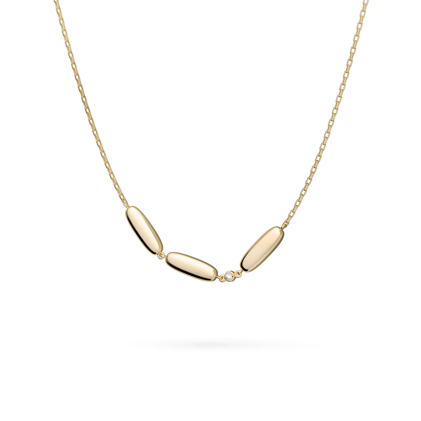 Naszyjnik złoty Cube N°4 - BELLER: Official Online Store & Luxury Jewelry Atelier