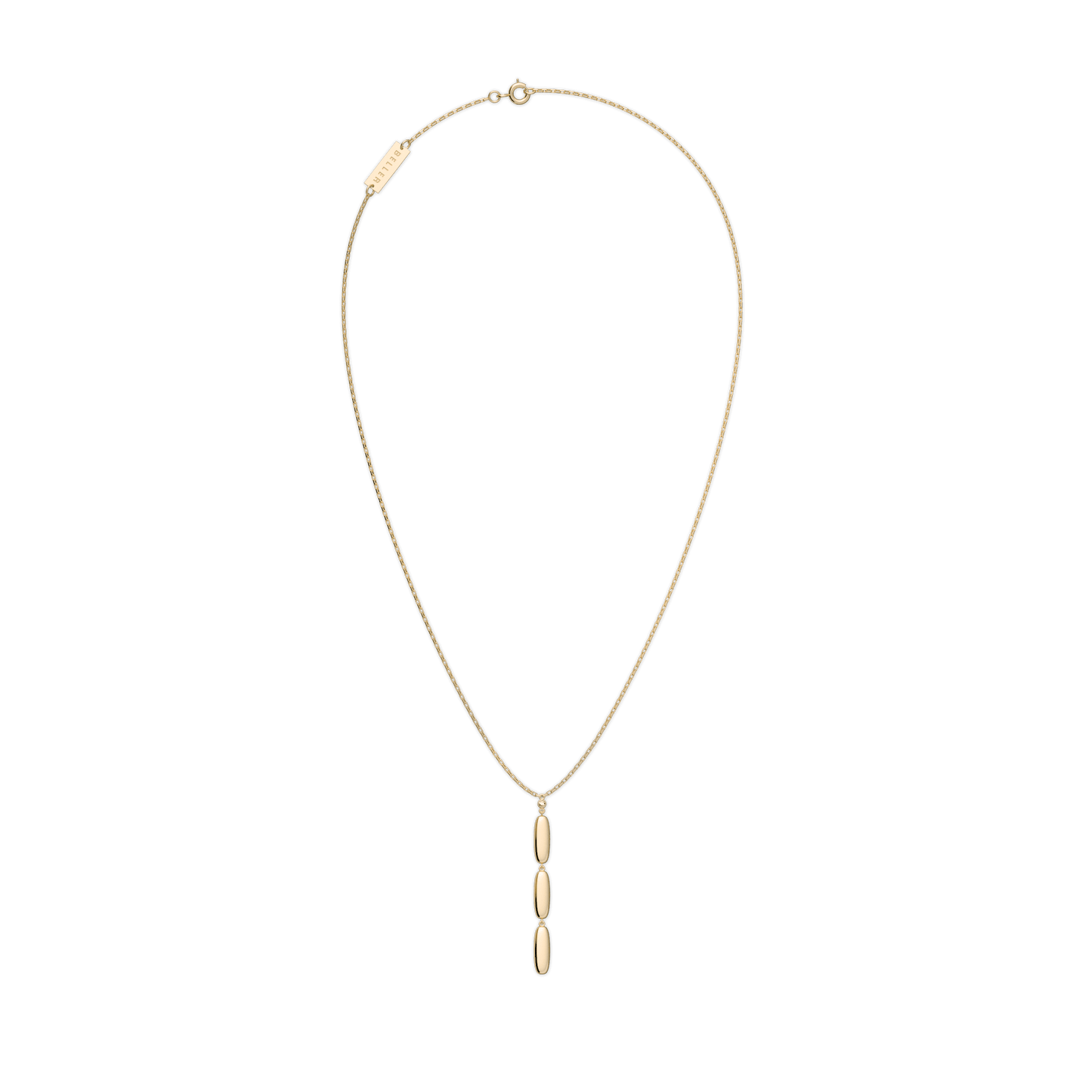 Naszyjnik złoty Cube N°2 - BELLER: Official Online Store & Luxury Jewelry Atelier