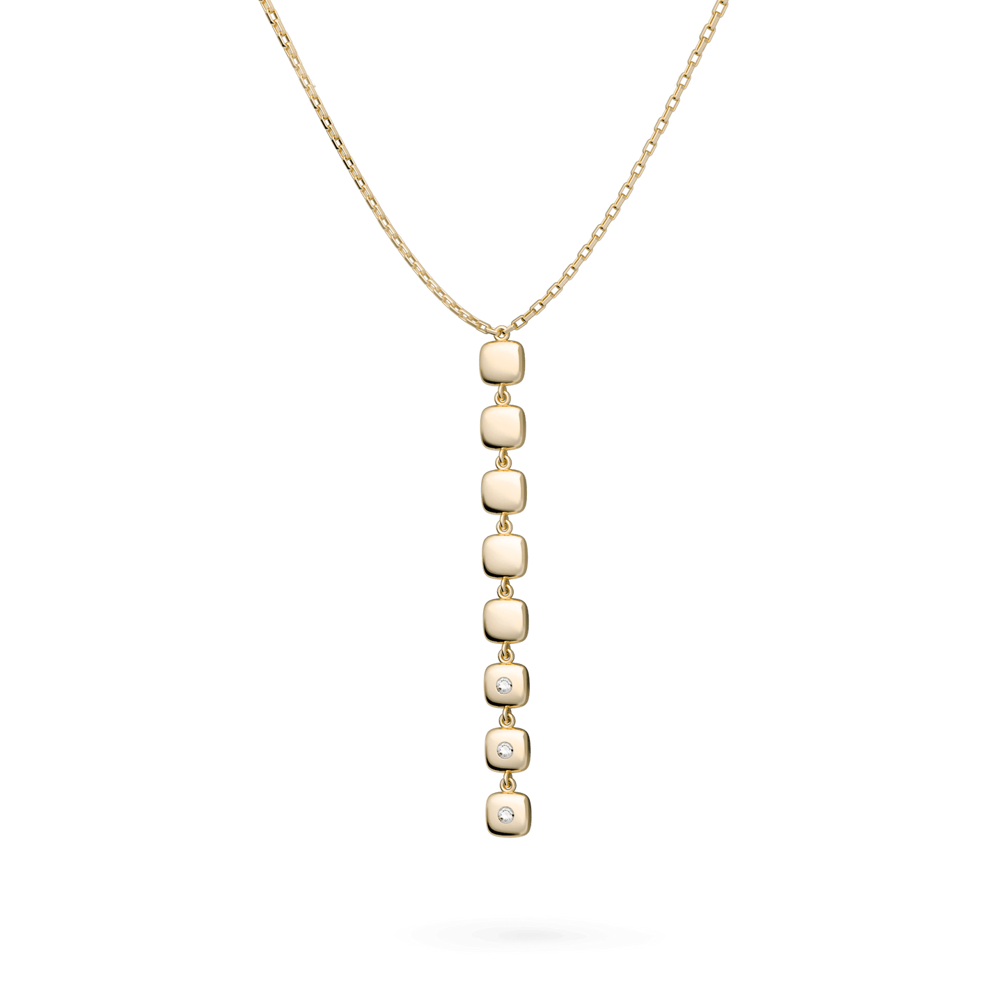 Naszyjnik złoty Cube N°3 - BELLER: Official Online Store & Luxury Jewelry Atelier