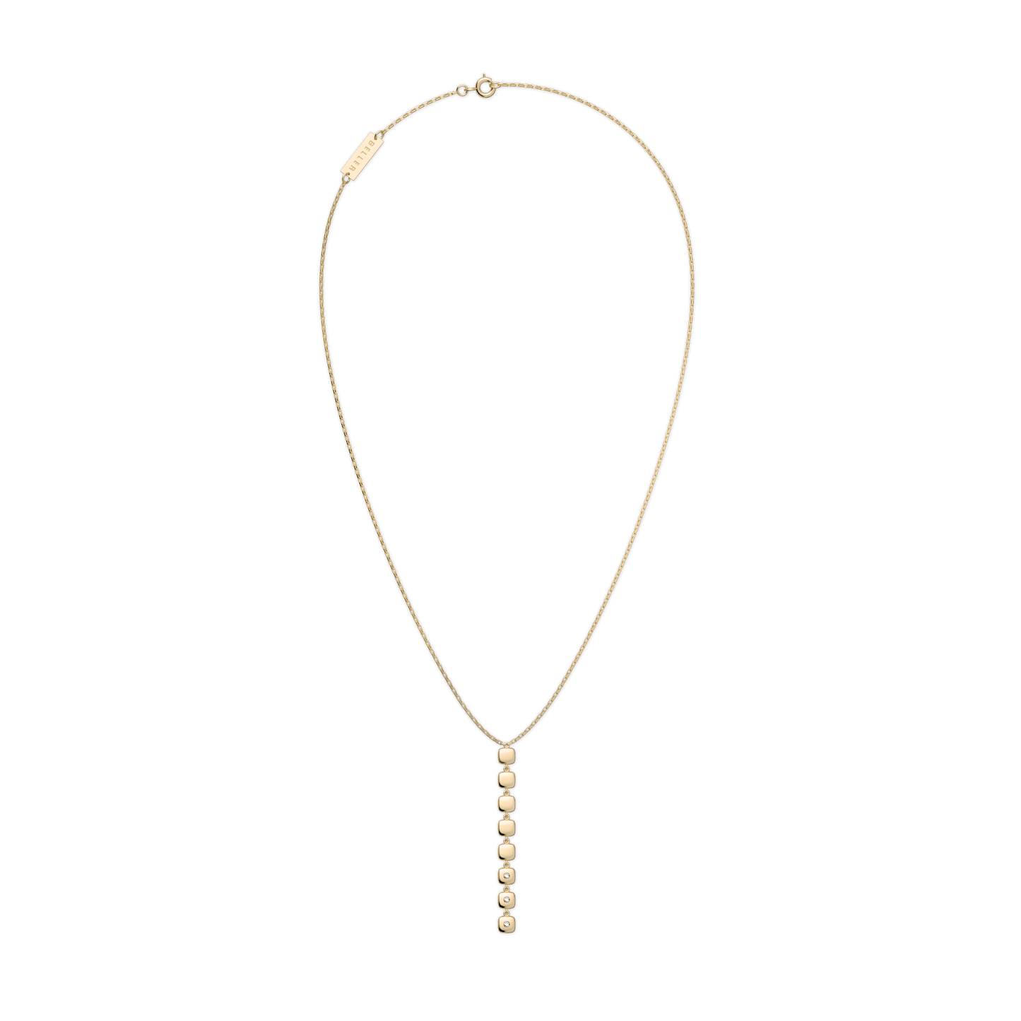 Naszyjnik złoty Cube N°3 - BELLER: Official Online Store & Luxury Jewelry Atelier