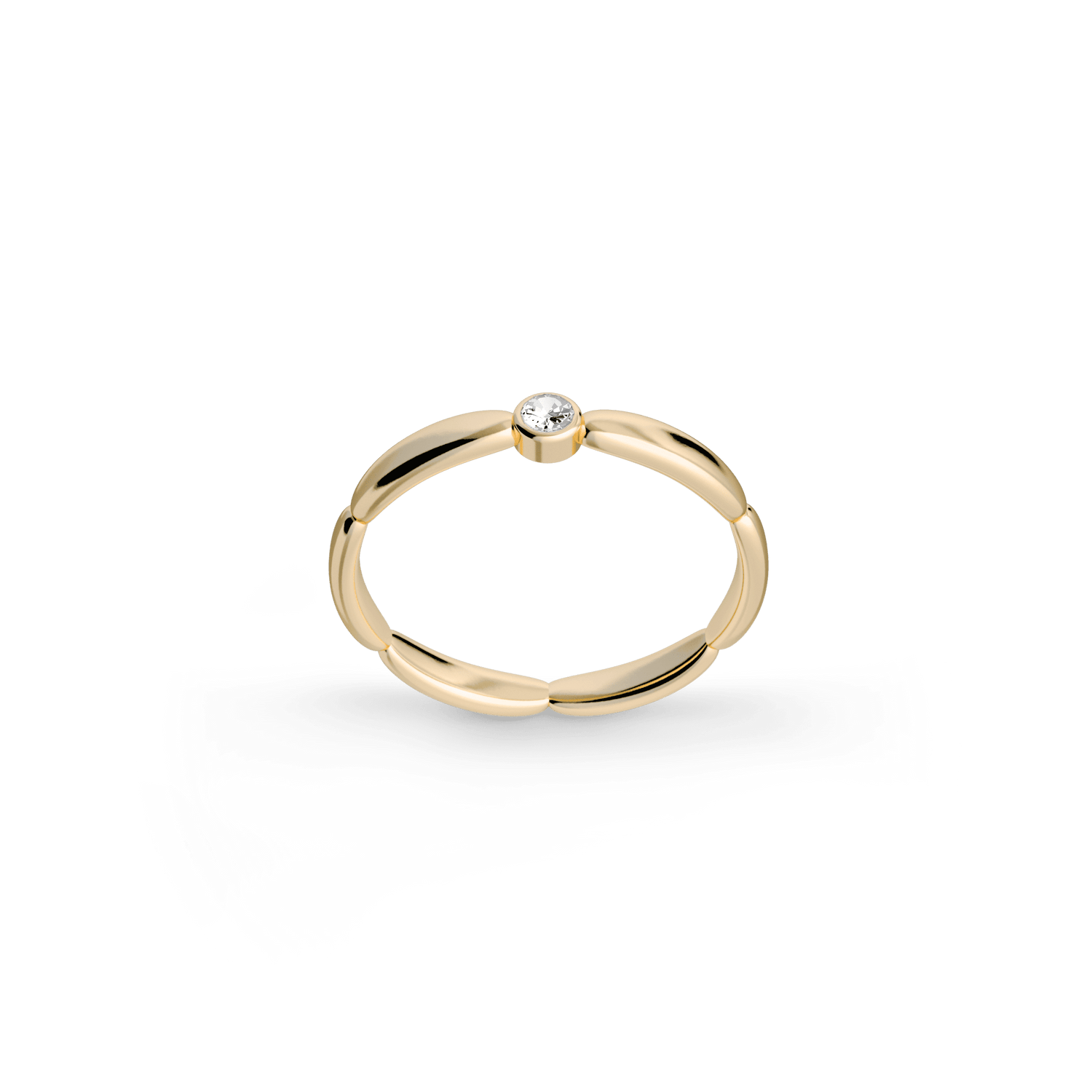 Pierścionek złoty Cube N°4 - BELLER: Official Online Store & Luxury Jewelry Atelier