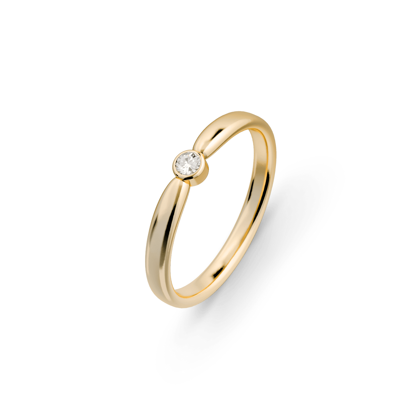 Pierścionek złoty Cube N°5 - BELLER: Official Online Store & Luxury Jewelry Atelier