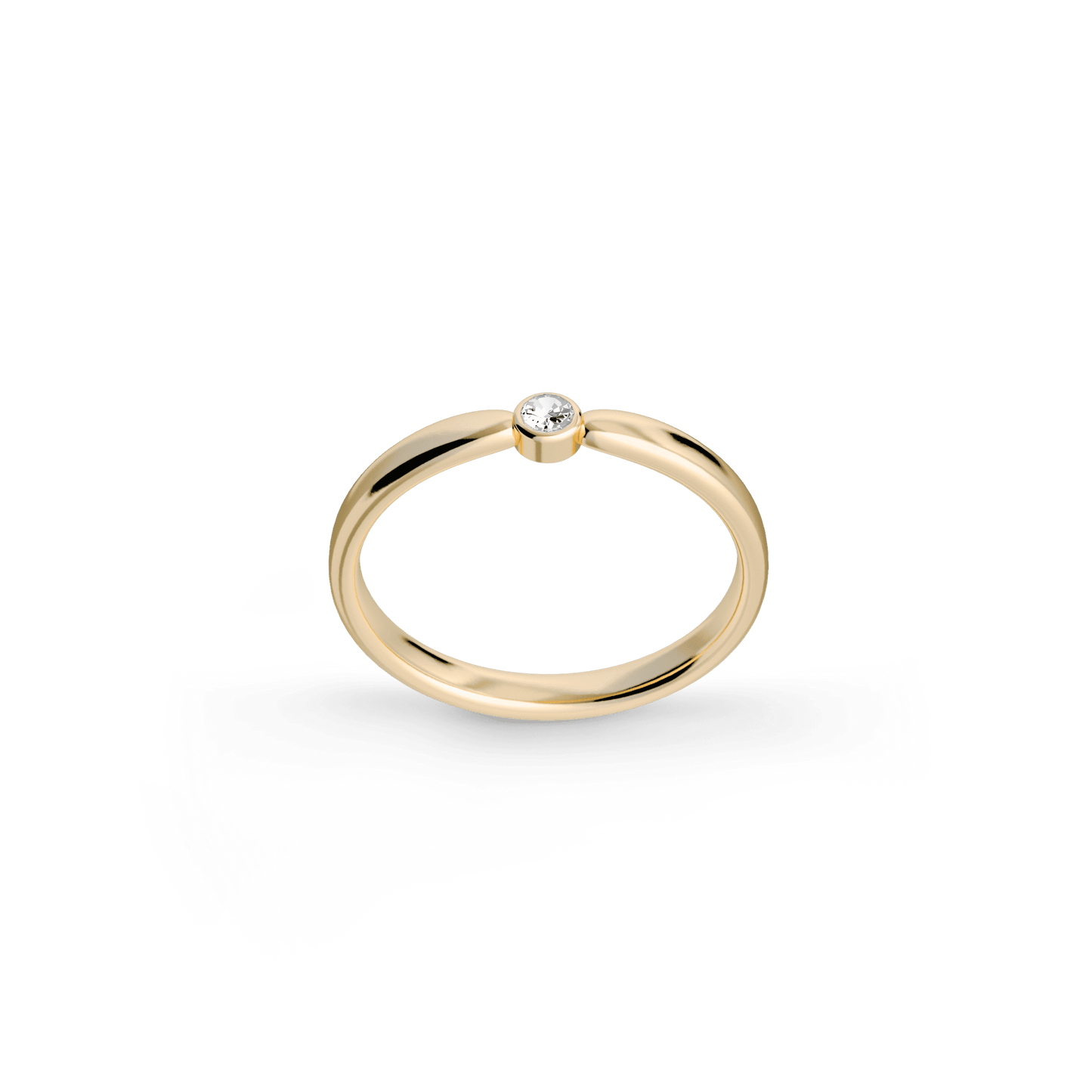 Pierścionek złoty Cube N°5 - BELLER: Official Online Store & Luxury Jewelry Atelier