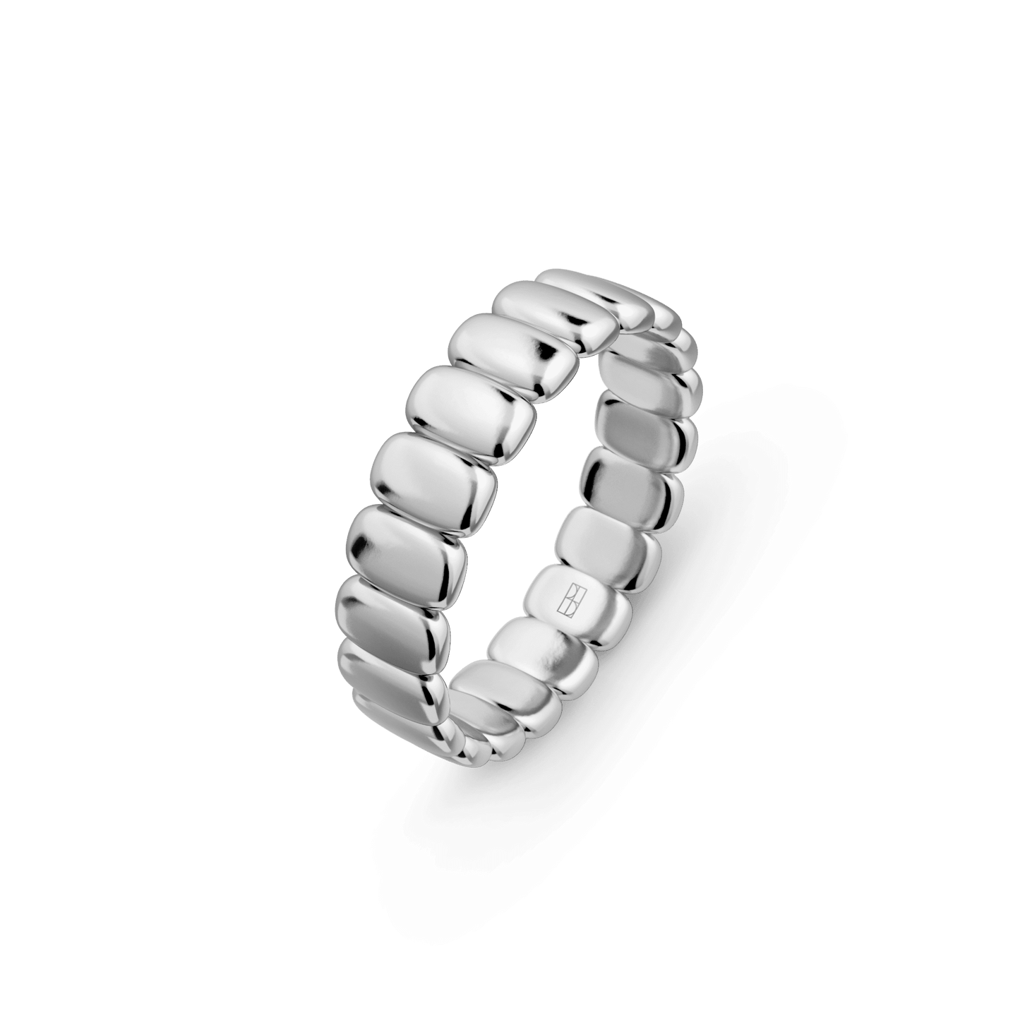 Pierścionek srebrny Cube N°8 - BELLER: Official Online Store & Luxury Jewelry Atelier