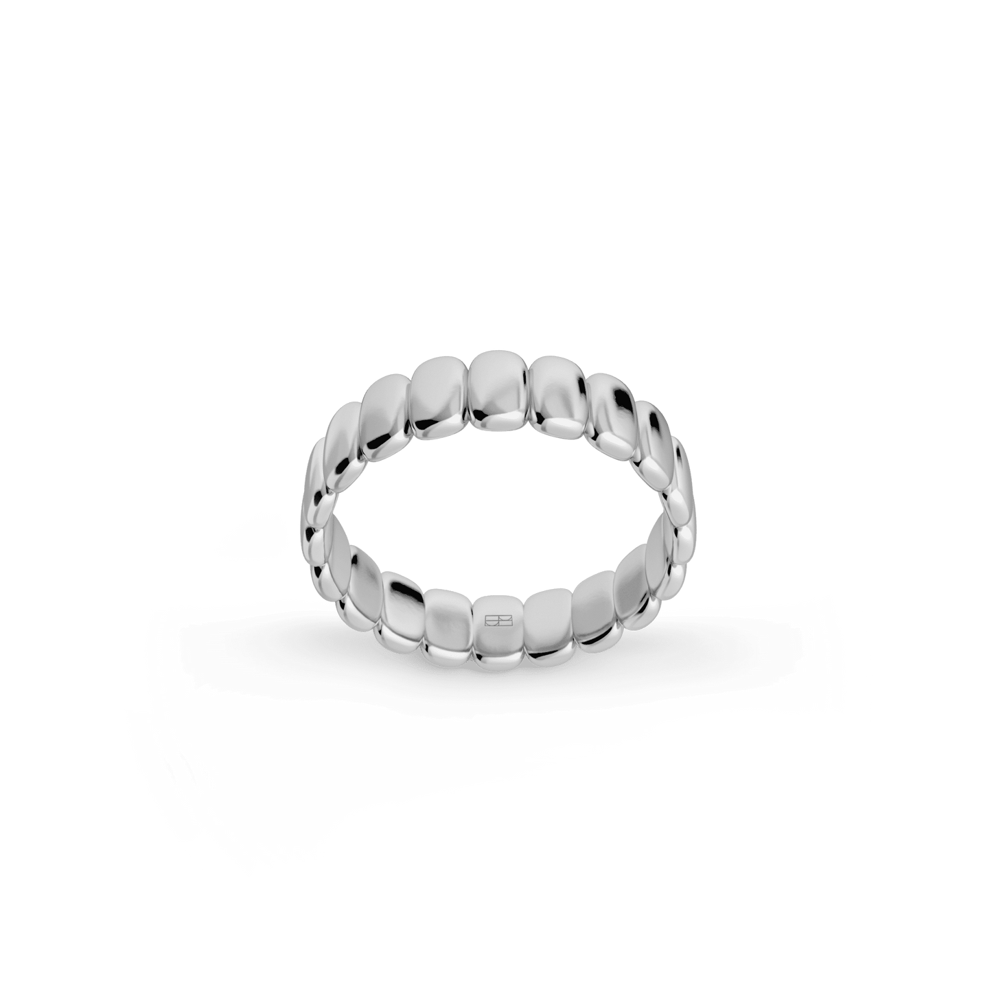 Pierścionek srebrny Cube N°8 - BELLER: Official Online Store & Luxury Jewelry Atelier