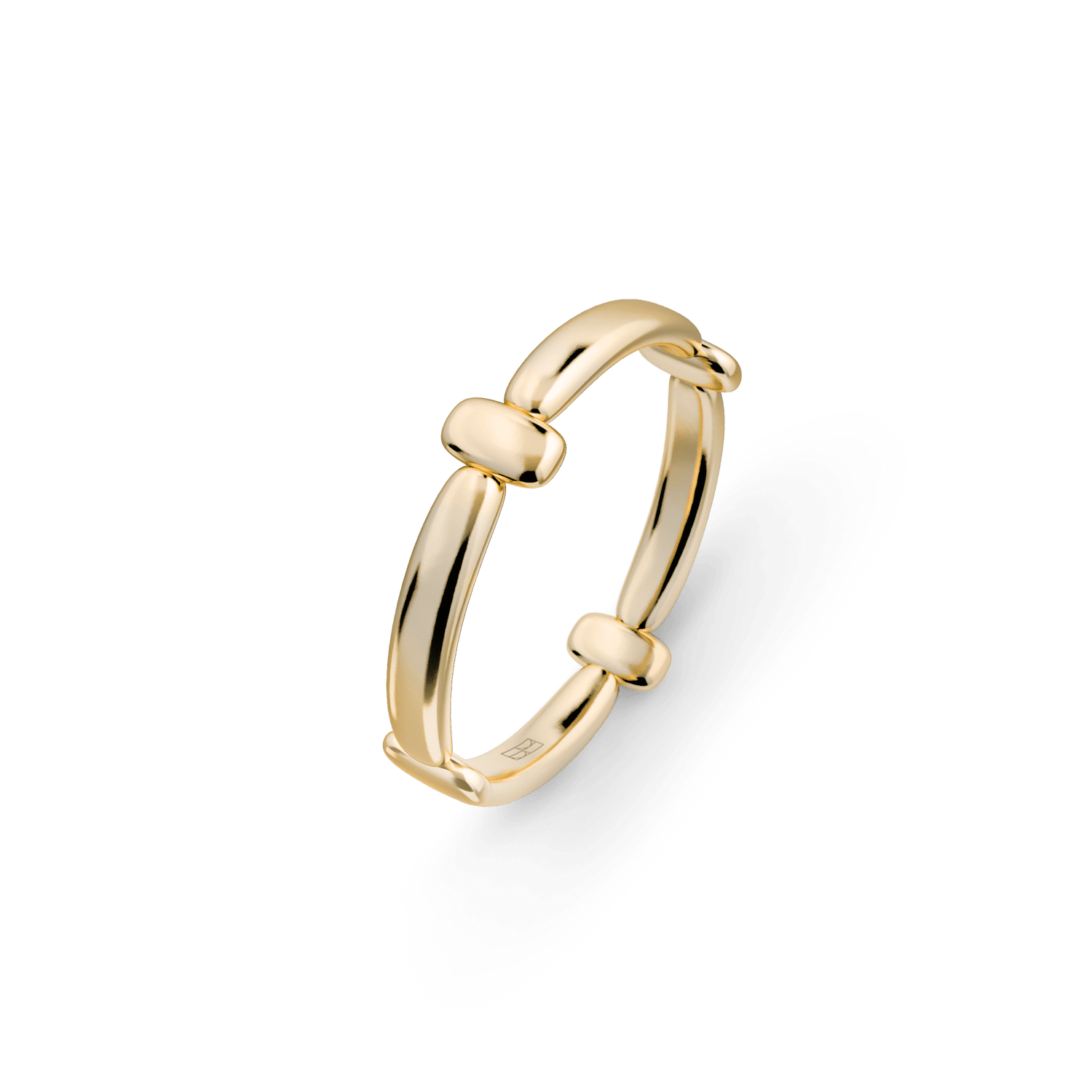 Pierścionek złoty Cube N°7 - BELLER: Official Online Store & Luxury Jewelry Atelier