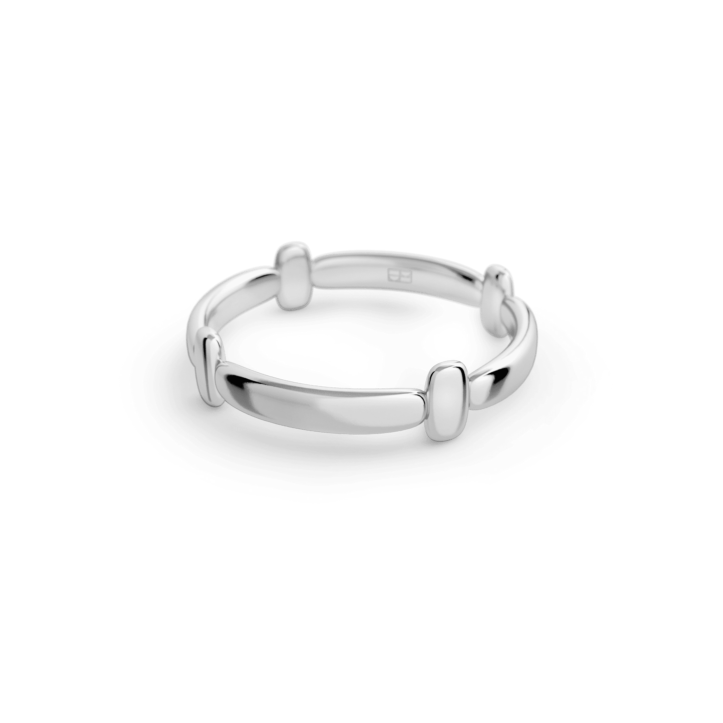 Pierścionek srebrny Cube N°7 - BELLER: Official Online Store & Luxury Jewelry Atelier