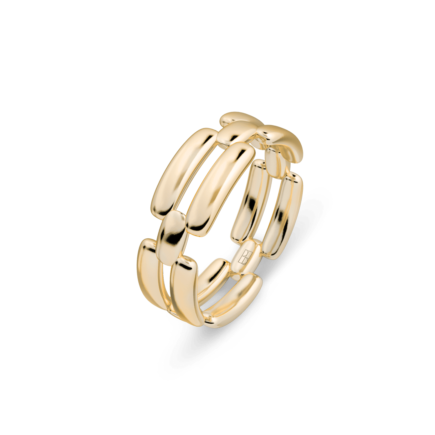 Pierścionek złoty Cube N°13 - BELLER: Official Online Store & Luxury Jewelry Atelier