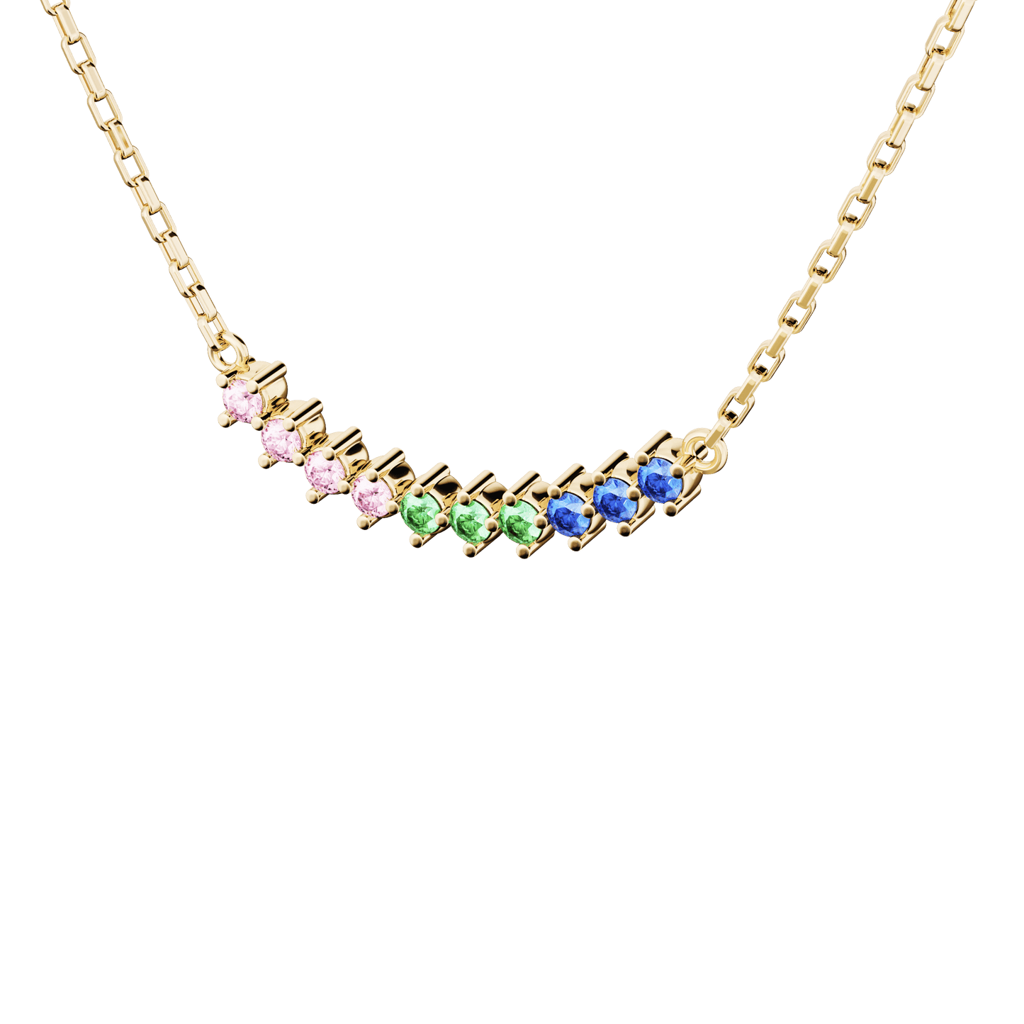 Naszyjnik złoty Witraż krakowski N°3 - BELLER: Official Online Store & Luxury Jewelry Atelier