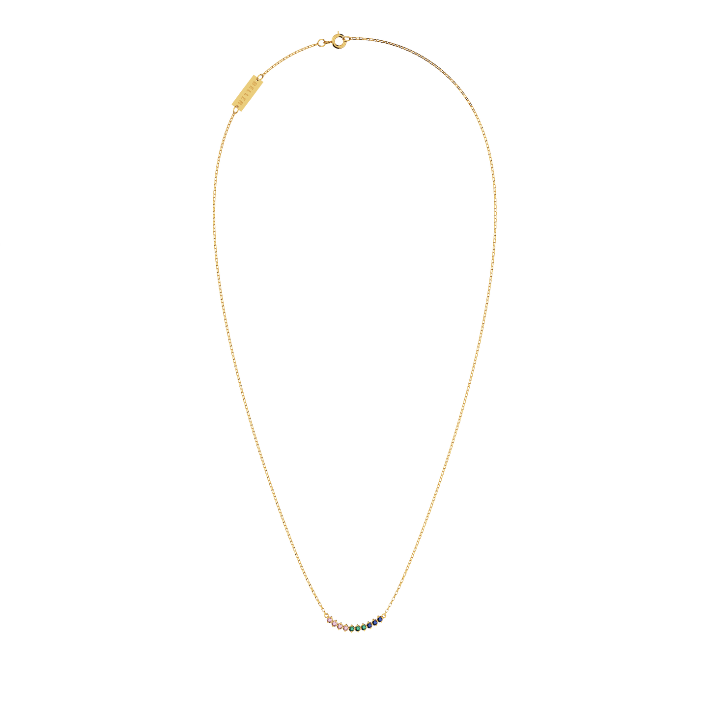 Naszyjnik złoty Witraż krakowski N°3 - BELLER: Official Online Store & Luxury Jewelry Atelier