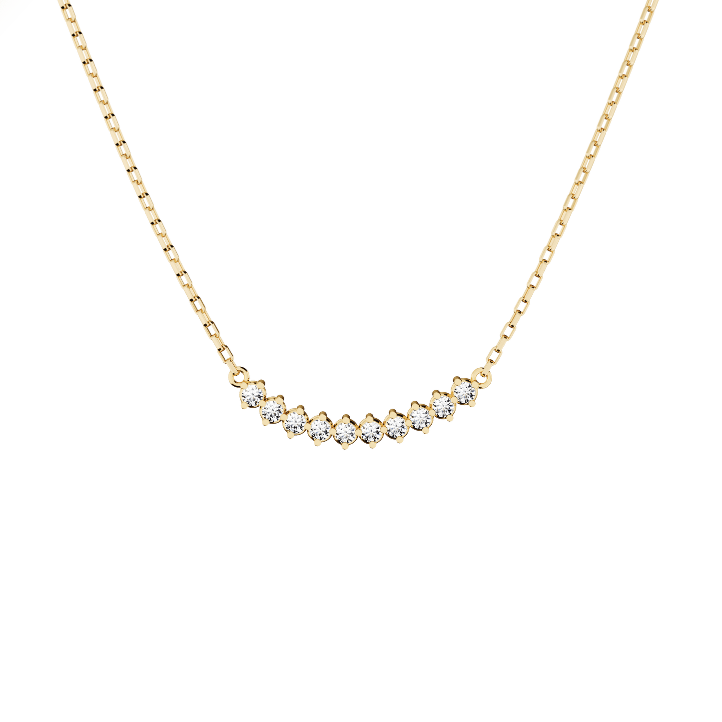 Naszyjnik złoty Promise z brylantami N°1 - BELLER: Official Online Store & Luxury Jewelry Atelier