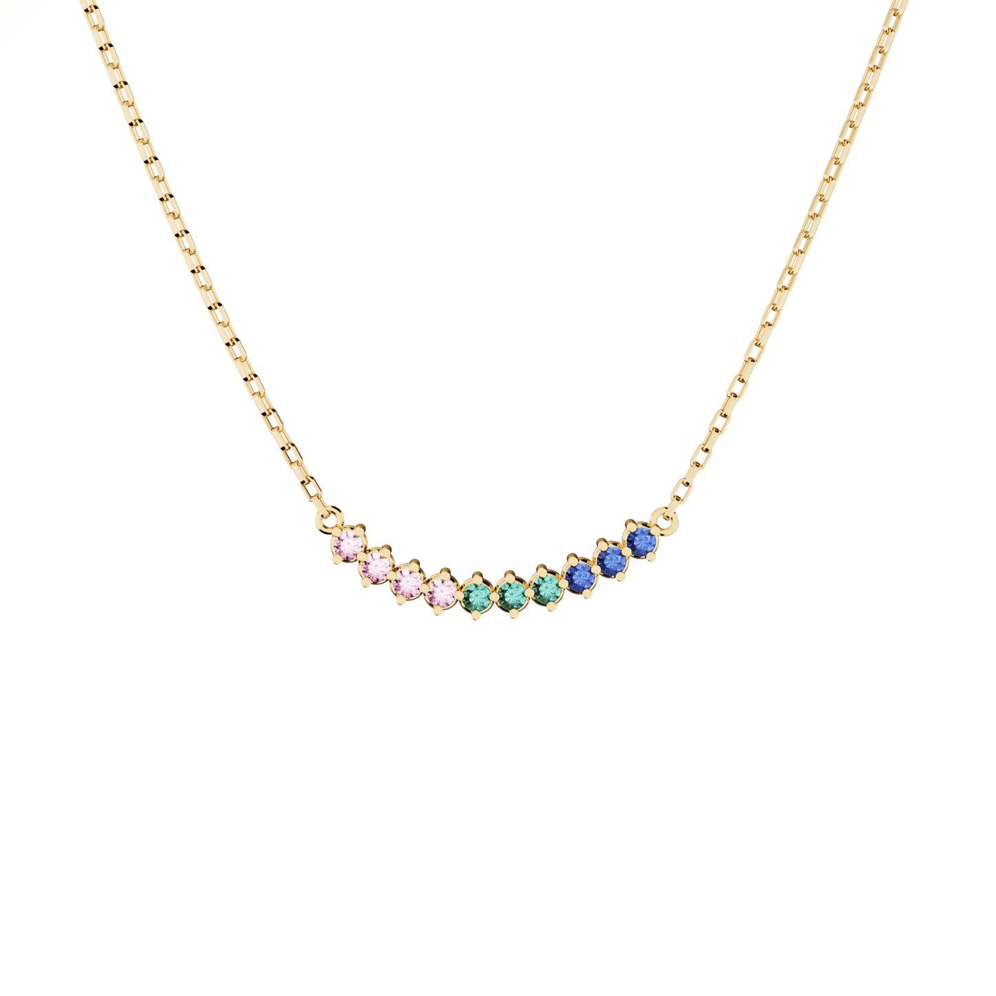 Naszyjnik złoty Witraż krakowski N°3 - BELLER: Official Online Store & Luxury Jewelry Atelier