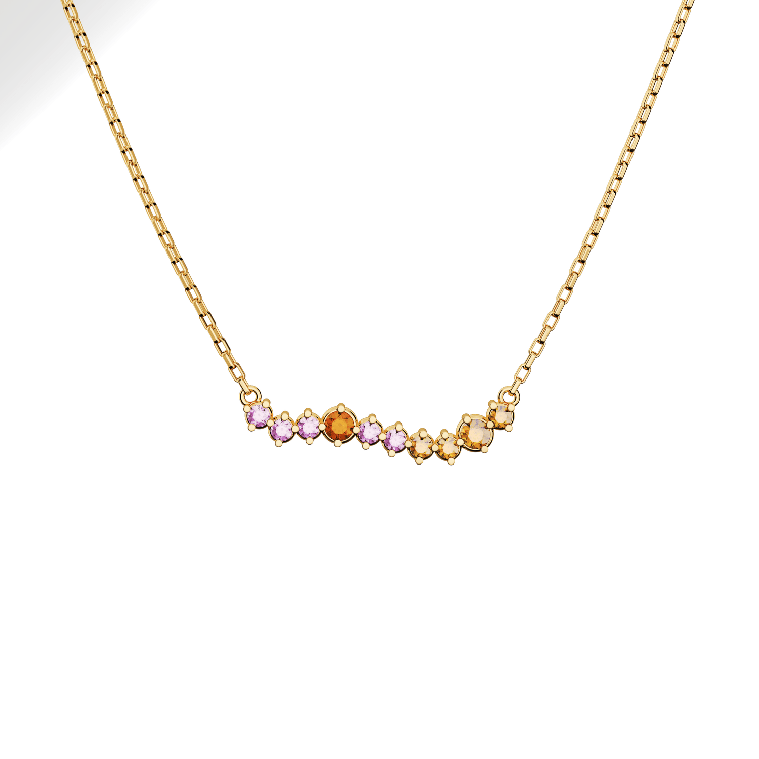 Naszyjnik złoty Witraż krakowski N°2 - BELLER: Official Online Store & Luxury Jewelry Atelier