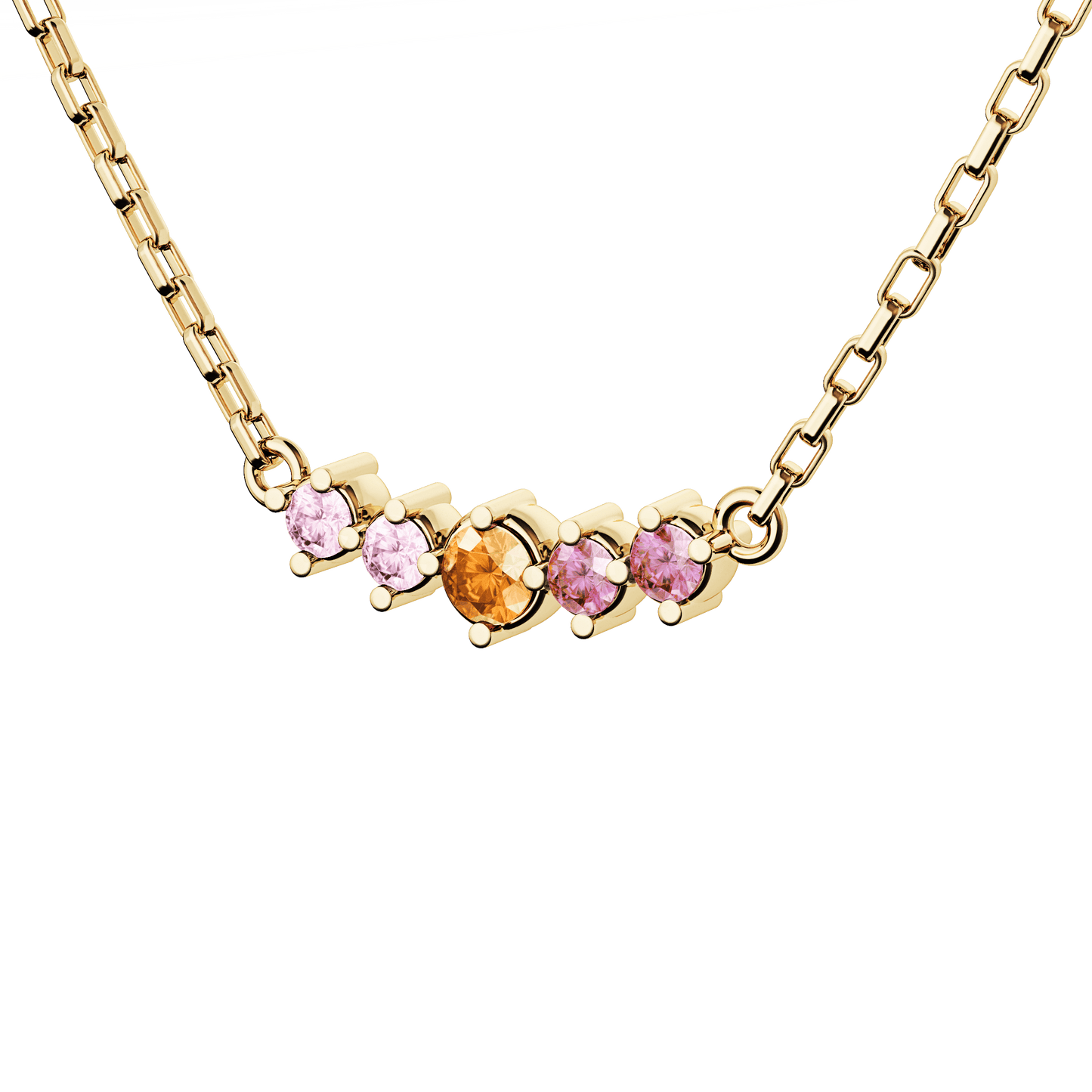 Naszyjnik złoty Witraż krakowski N°1 - BELLER: Official Online Store & Luxury Jewelry Atelier