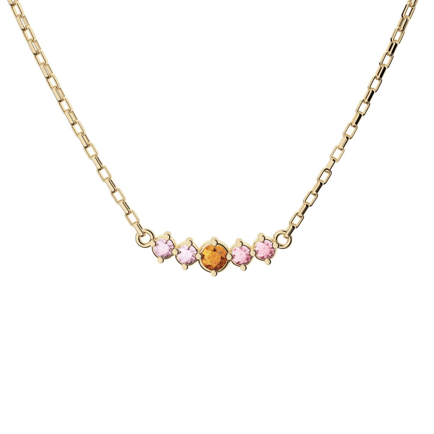 Naszyjnik złoty Witraż krakowski N°1 - BELLER: Official Online Store & Luxury Jewelry Atelier