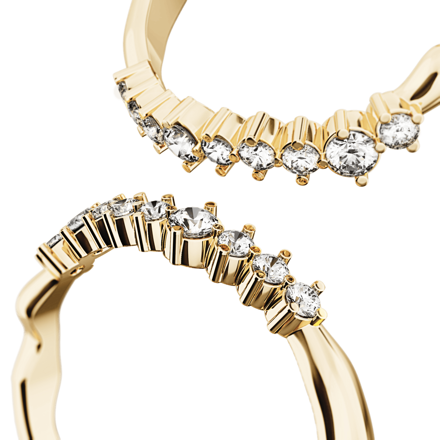 Pierścionek złoty Promise z brylantami N°41 - BELLER: Official Online Store & Luxury Jewelry Atelier