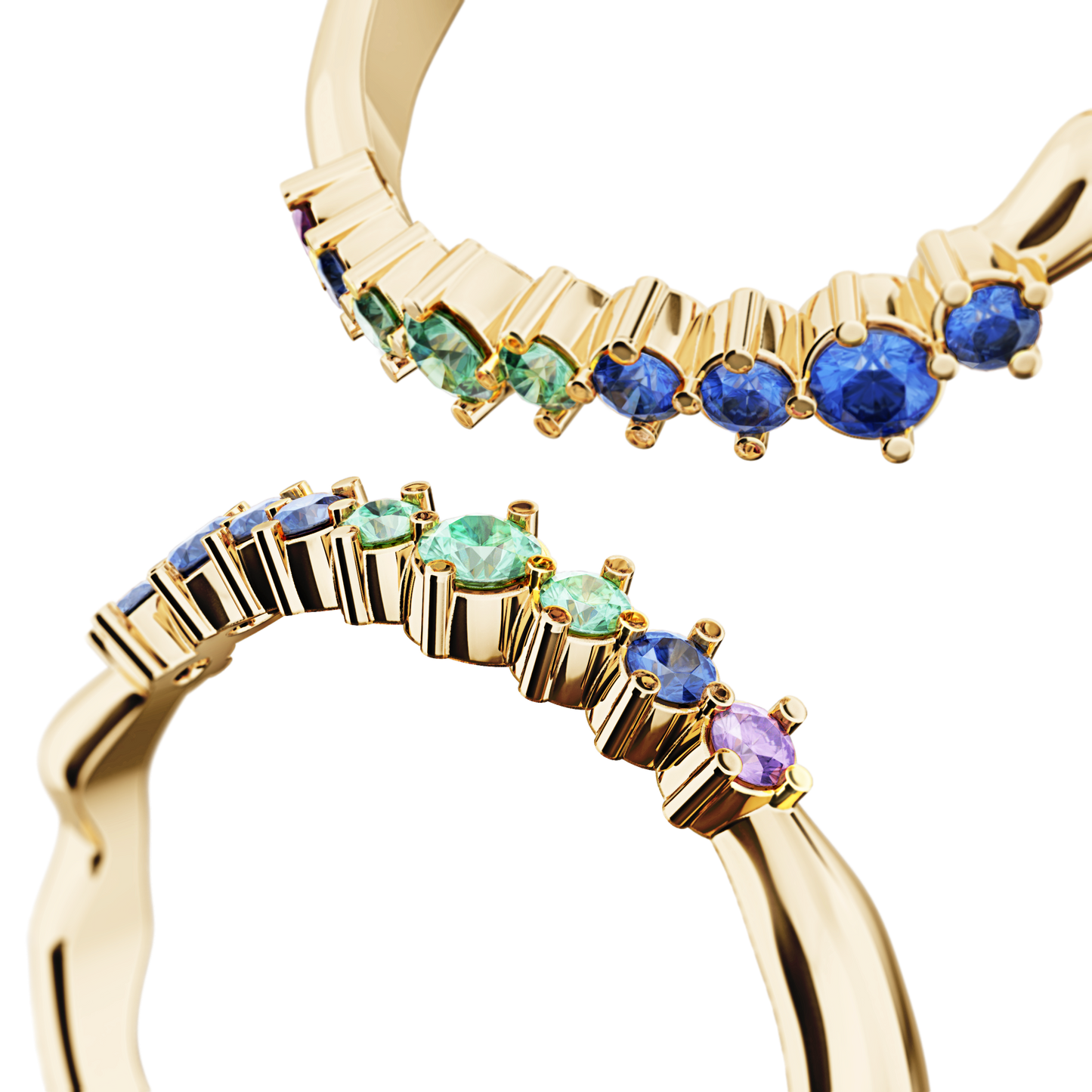 Pierścionek złoty Witraż krakowski N°2 - BELLER: Official Online Store & Luxury Jewelry Atelier
