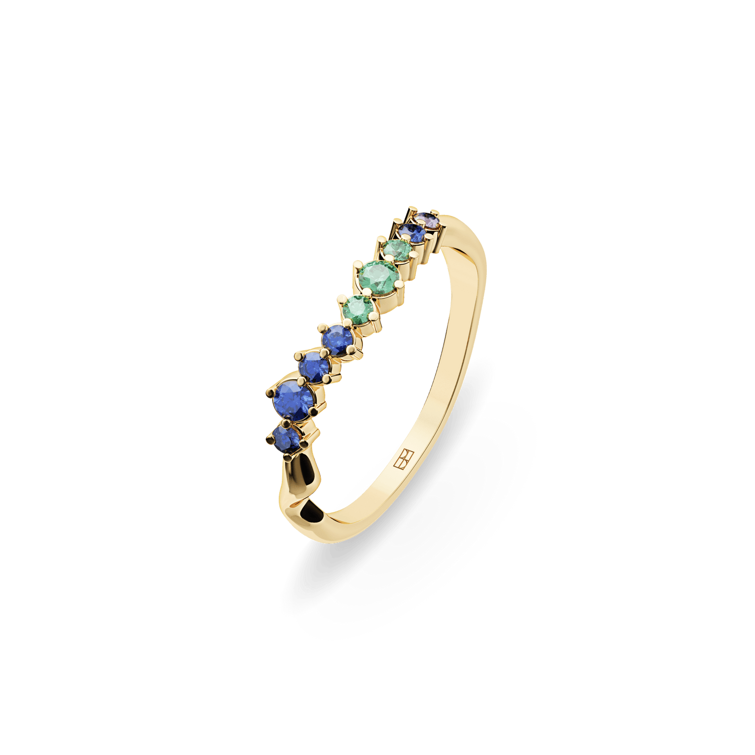 Pierścionek złoty Witraż krakowski N°2 - BELLER: Official Online Store & Luxury Jewelry Atelier