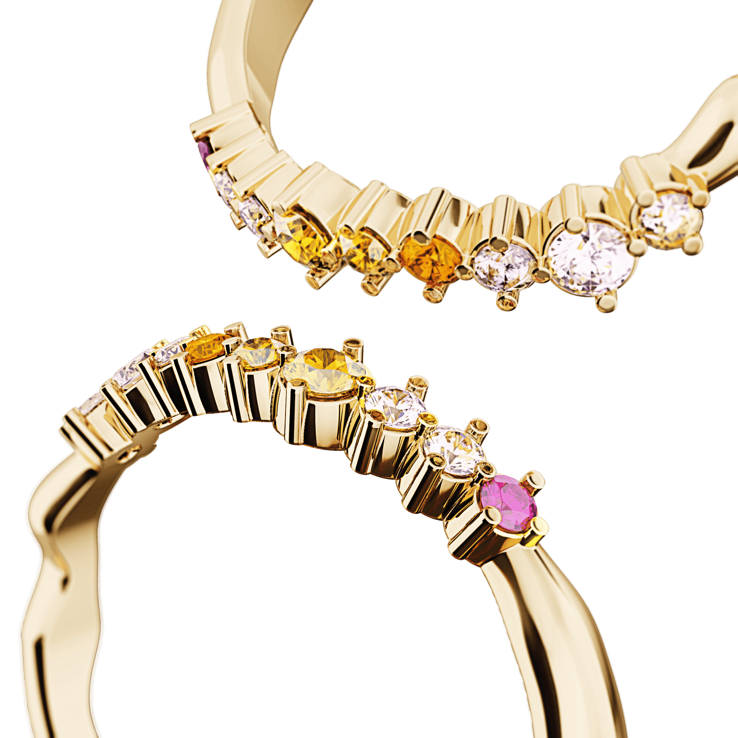 Pierścionek złoty Witraż krakowski N°1 - BELLER: Official Online Store & Luxury Jewelry Atelier