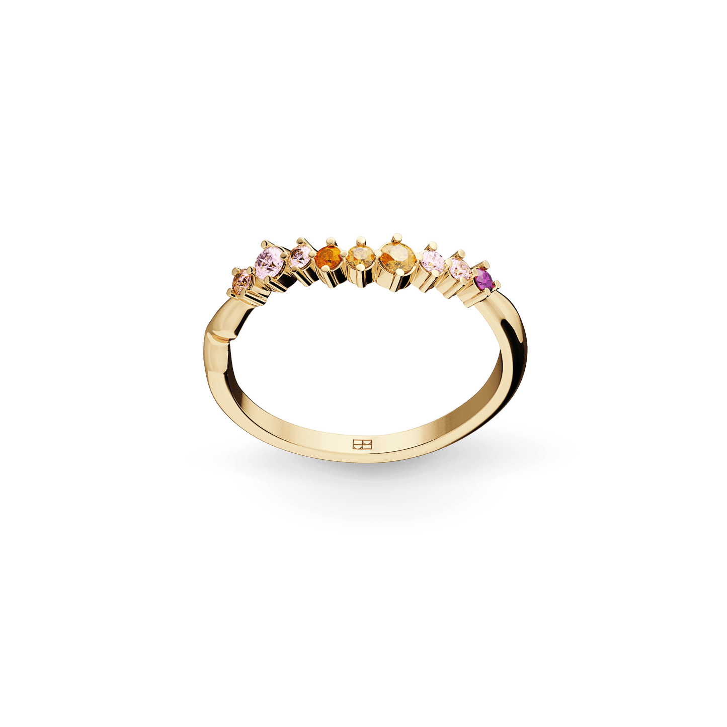 Pierścionek złoty Witraż krakowski N°1 - BELLER: Official Online Store & Luxury Jewelry Atelier
