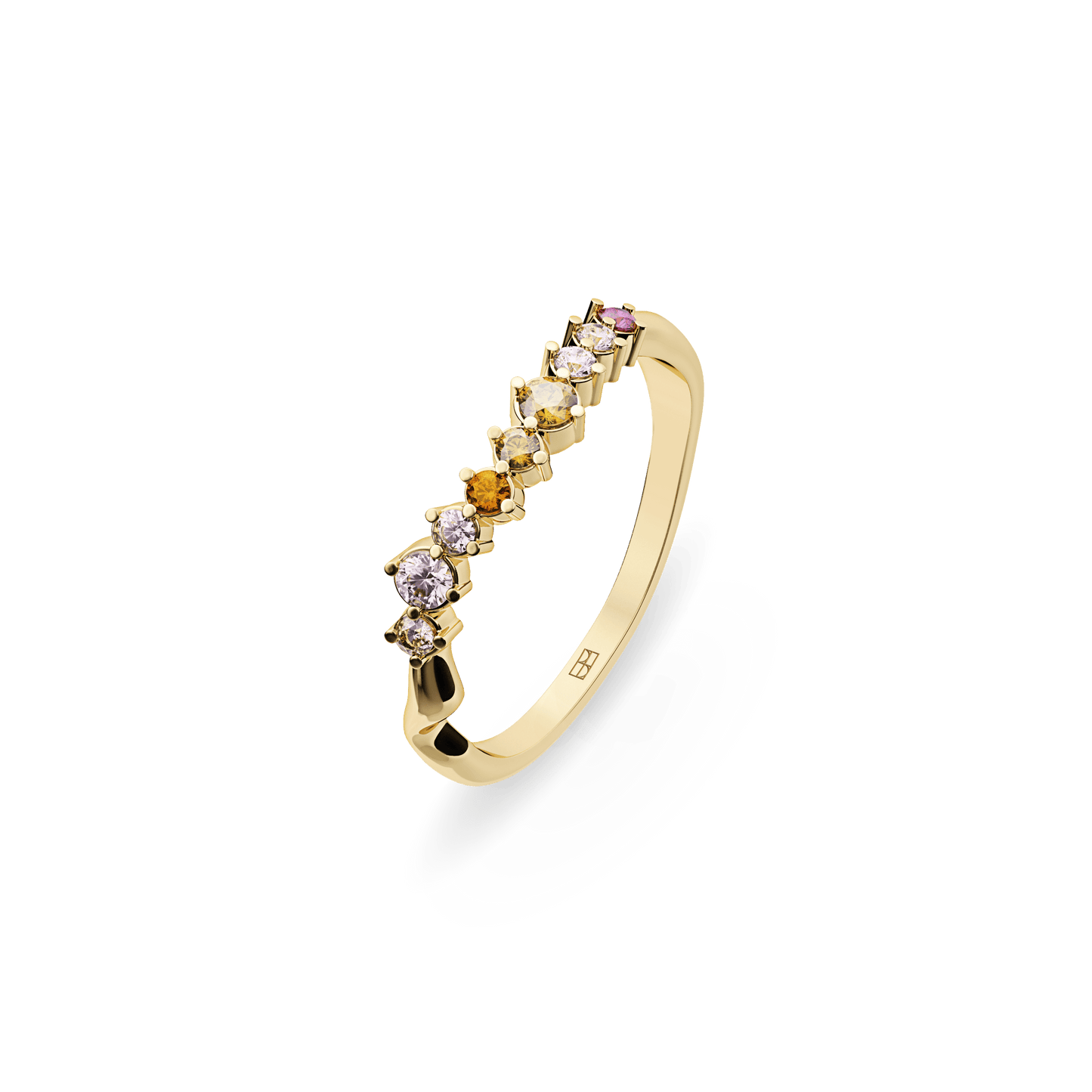 Pierścionek złoty Witraż krakowski N°1 - BELLER: Official Online Store & Luxury Jewelry Atelier