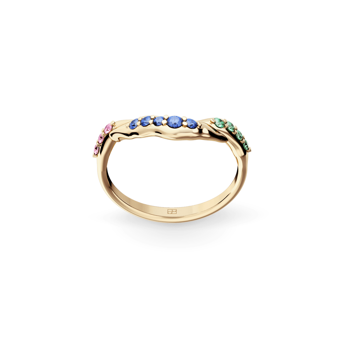 Pierścionek złoty Witraż krakowski N°4 - BELLER: Official Online Store & Luxury Jewelry Atelier