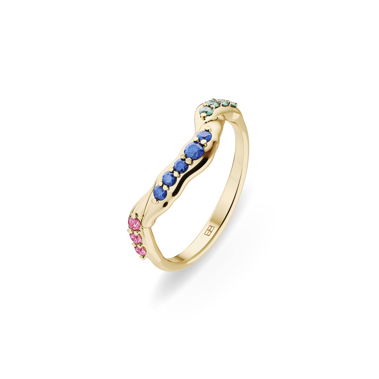 Pierścionek złoty Witraż krakowski N°4 - BELLER: Official Online Store & Luxury Jewelry Atelier
