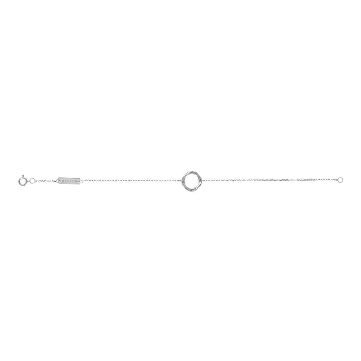 Bransoletka srebrna Twirl N°2 - BELLER: Official Online Store & Luxury Jewelry Atelier