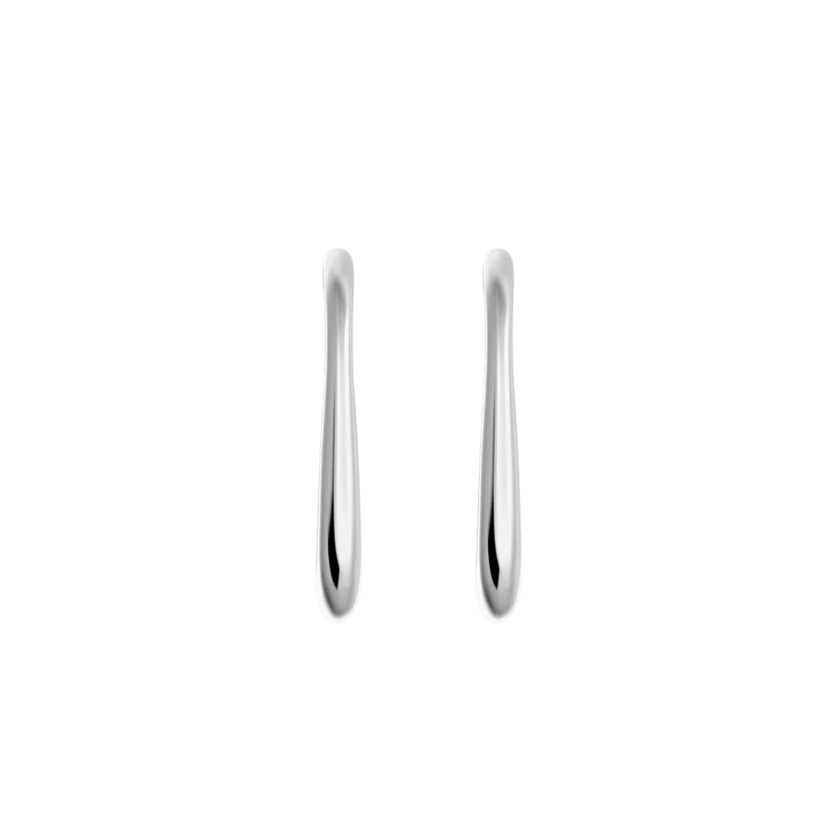 Kolczyki srebrne Liquid N°8 - BELLER: Official Online Store & Luxury Jewelry Atelier