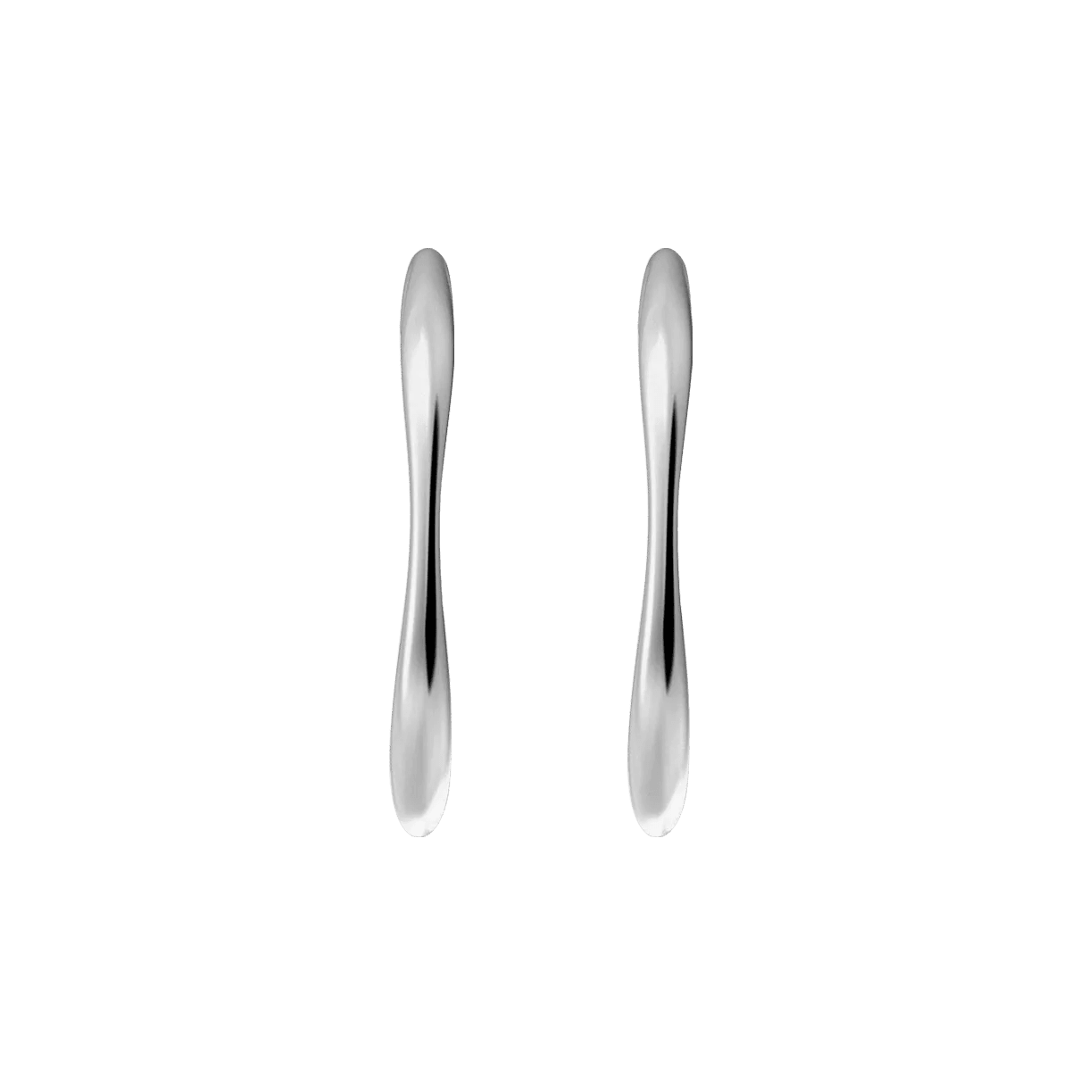 Kolczyki srebrne Liquid N°9 - BELLER: Official Online Store & Luxury Jewelry Atelier
