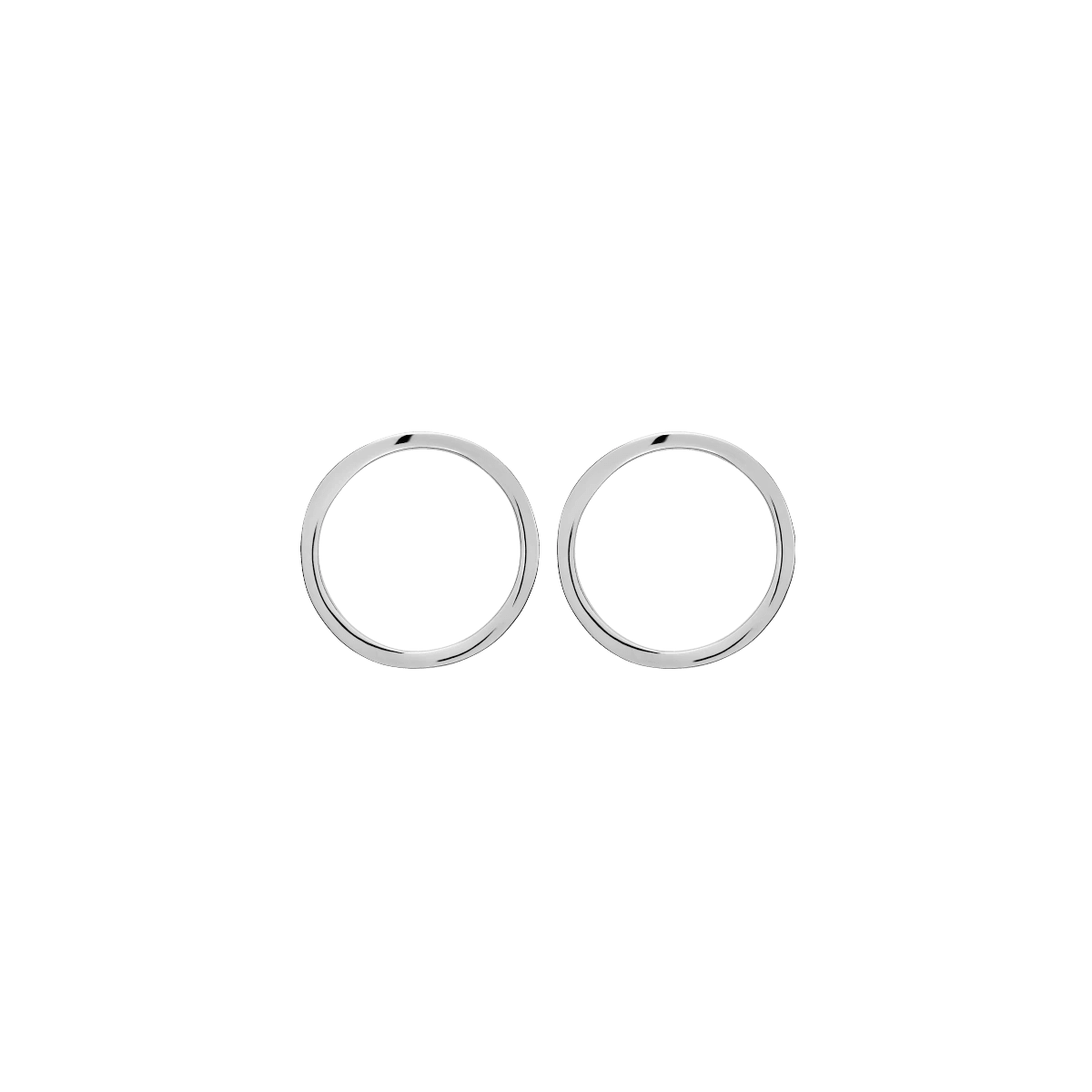 Kolczyki srebrne Raw N°12 - BELLER: Official Online Store & Luxury Jewelry Atelier