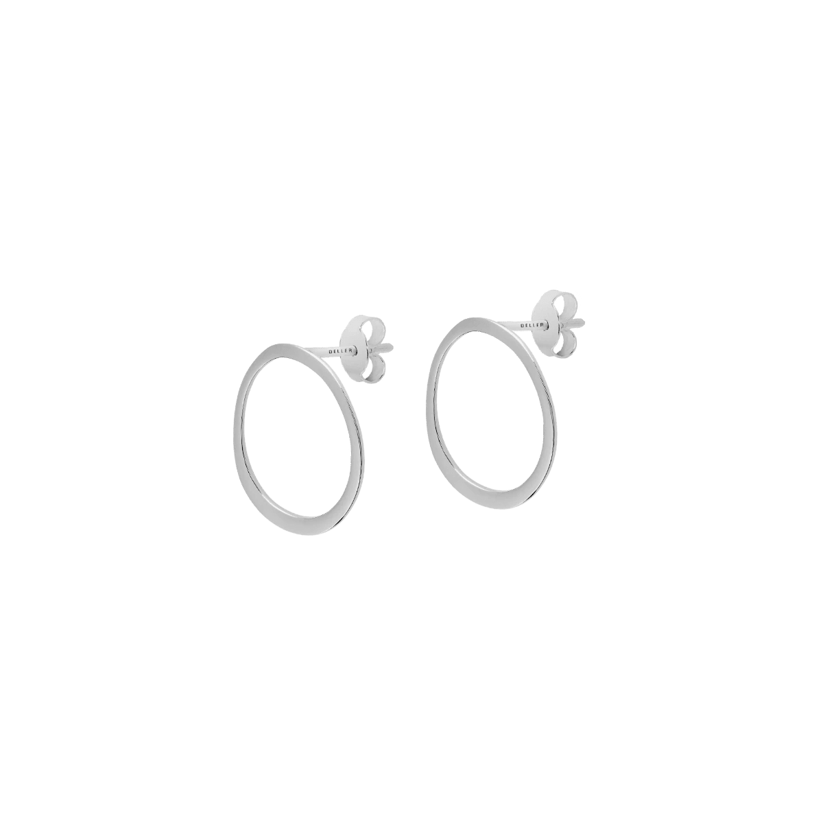 Kolczyki srebrne Raw N°13 - BELLER: Official Online Store & Luxury Jewelry Atelier