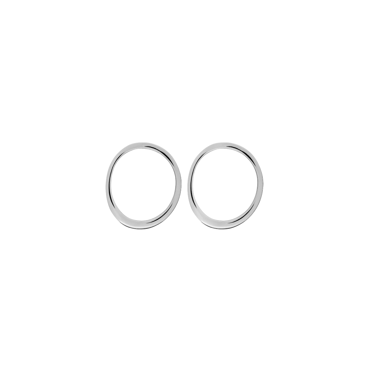 Kolczyki srebrne Raw N°13 - BELLER: Official Online Store & Luxury Jewelry Atelier